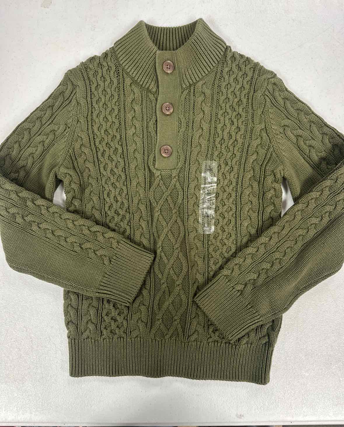 Gap (B) Olive Youth Size 10 Boys SweaterLight