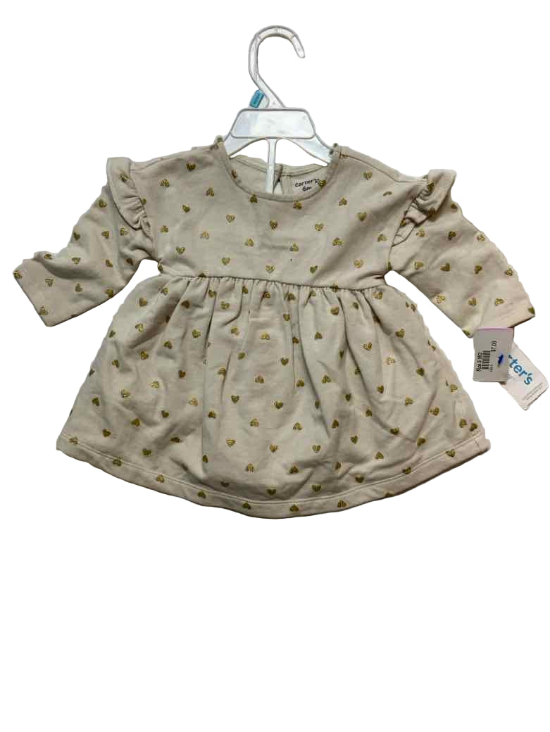 Carters (C) Cream Infant Size 6 MO Girls 2PC Casual