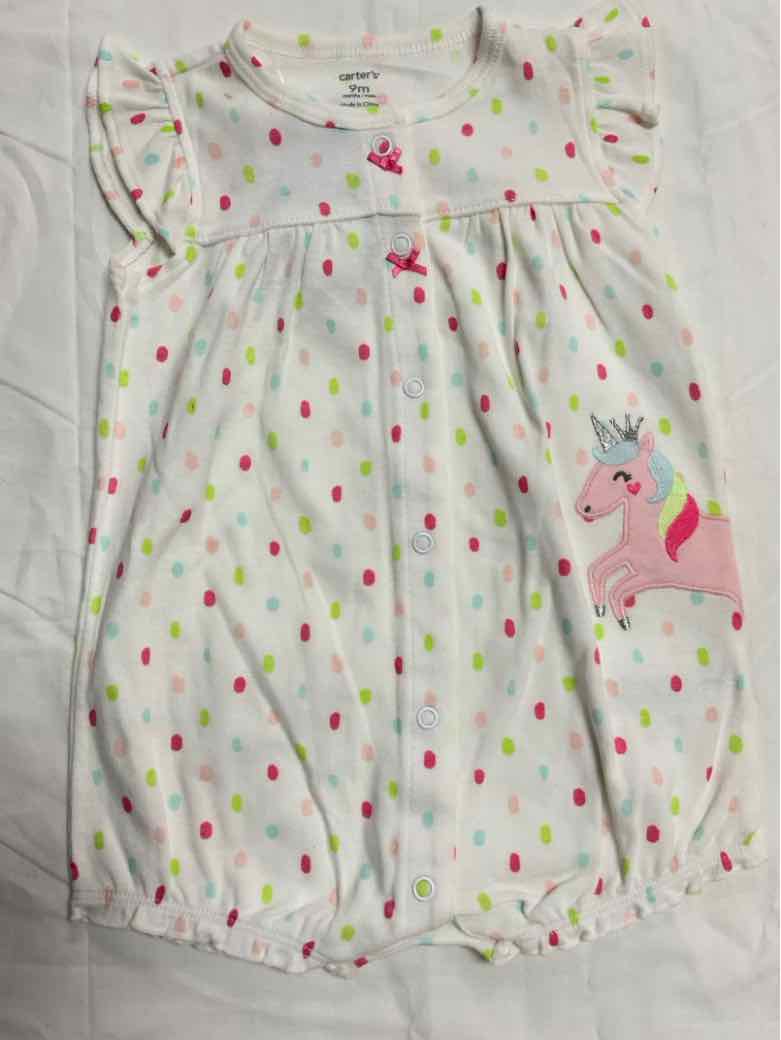 Carters (C) White Infant Size 9 MO Girls 1PC Casual