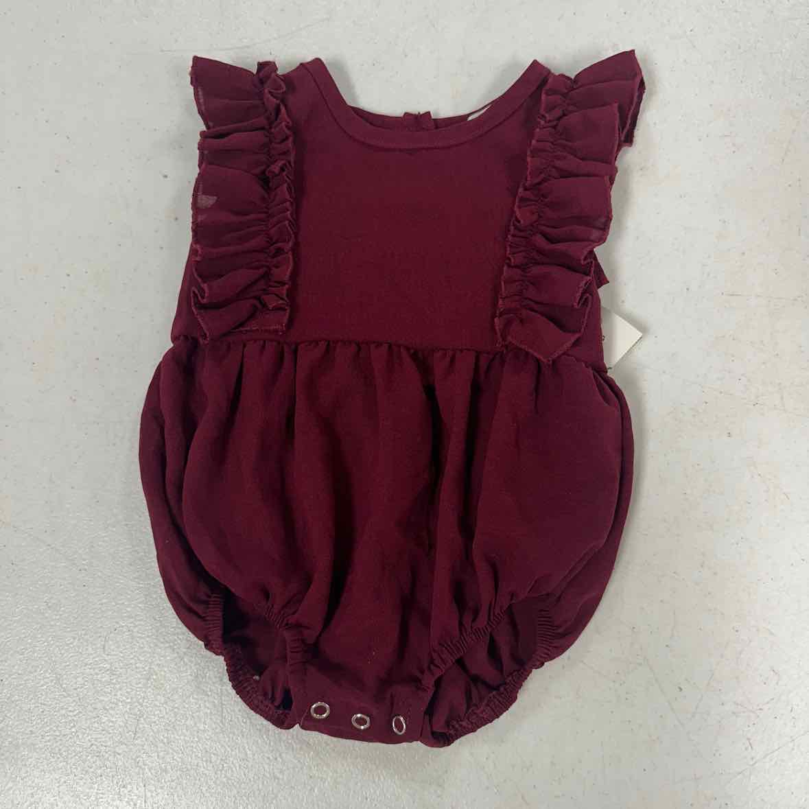 Bailey Blossoms (C) Red Infant Size 9 MO Girls 1PC Casual