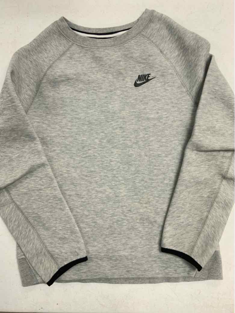 Nike (B) Gray Youth Size 14 Boys Sweatshirt
