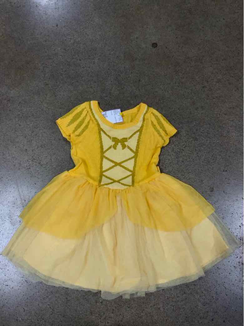 Disney (B) Yellow Toddler Size 3T Girls CasualDress