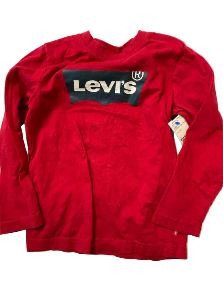Levi’s Red Youth Size 6 Boys LSTop