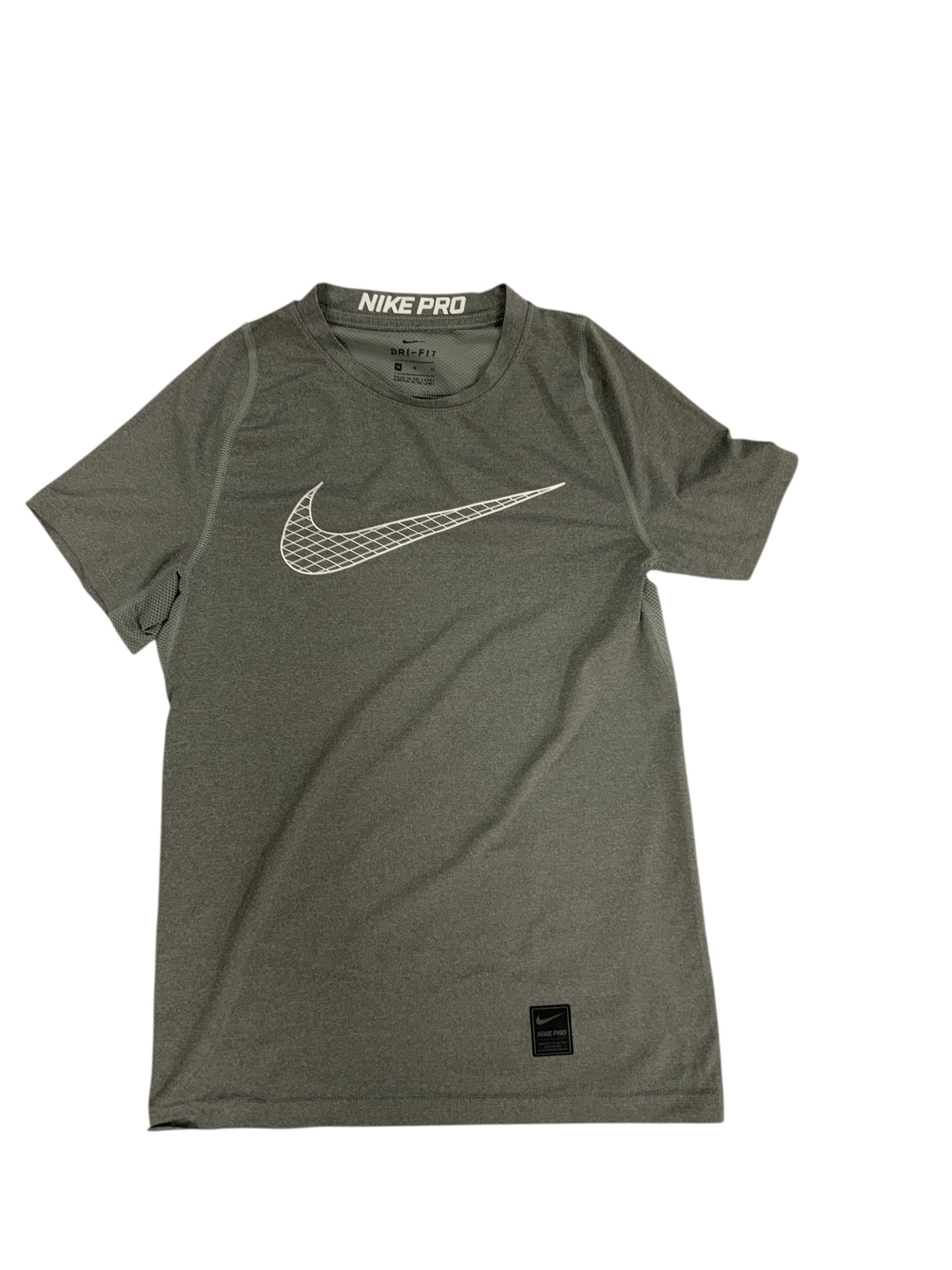 Nike (B) Gray Youth Size 8 Boys SSTop
