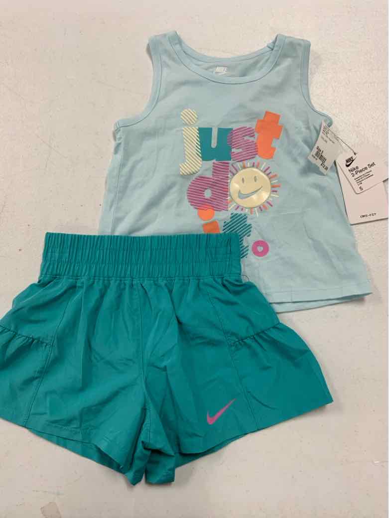 Nike (B) Blue Toddler Size 5 Girls 2PCCasual