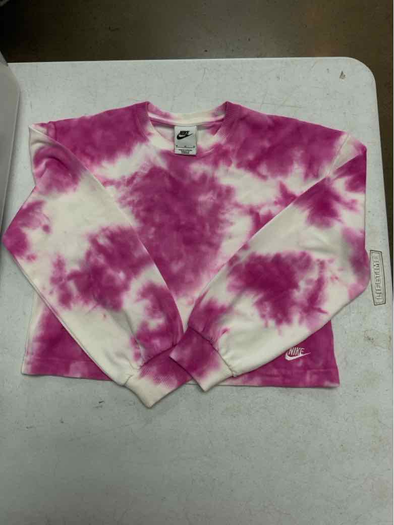 Nike (B) Pink Youth Size 8 Girls Sweatshirt