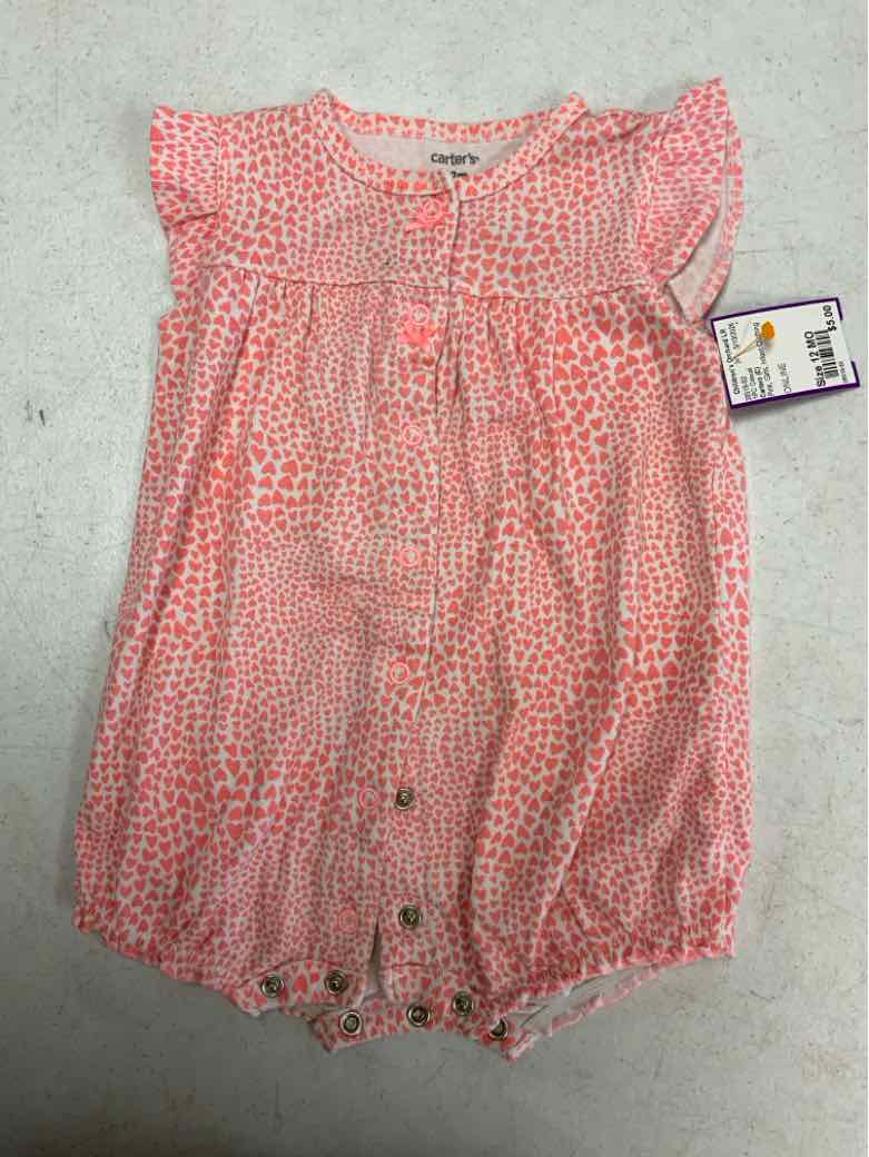 Carters (C) Pink Infant Size 12 MO Girls 1PC Casual