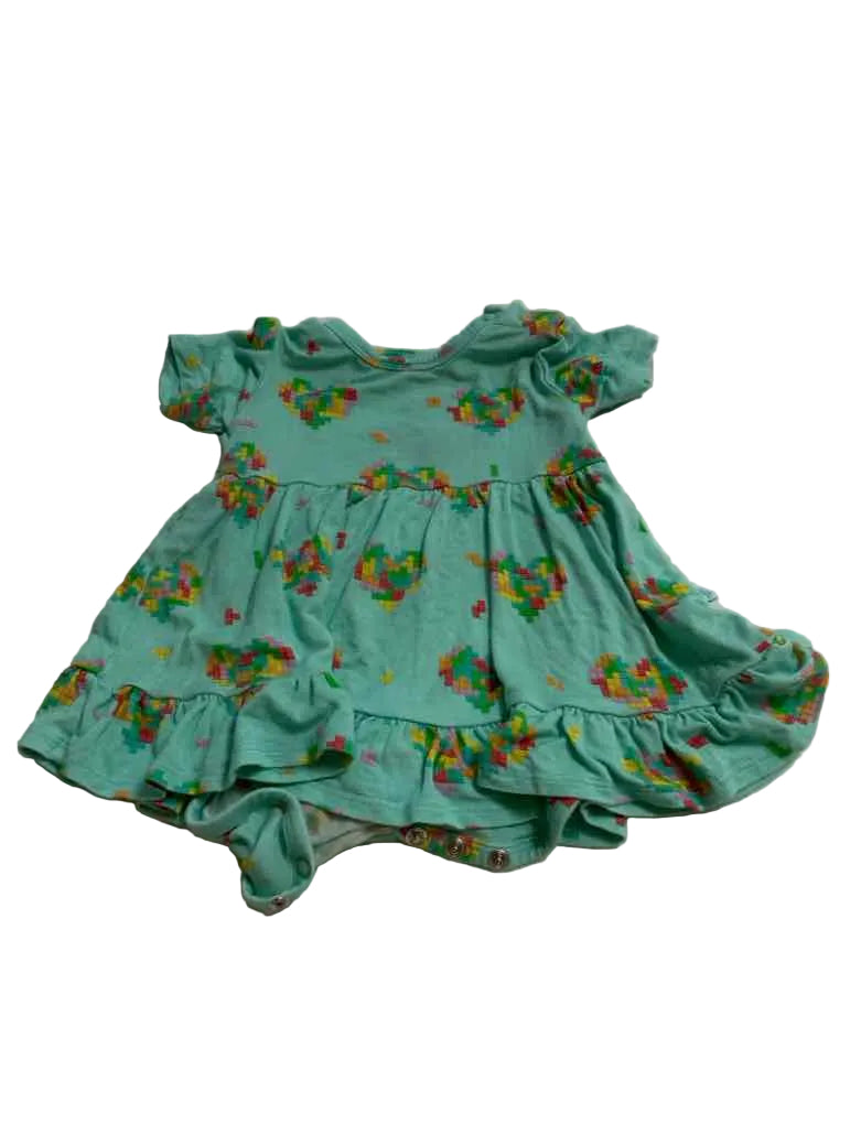 Posh Peanut (A) Blue Infant Size 3-6 MO Girls 1PC Casual