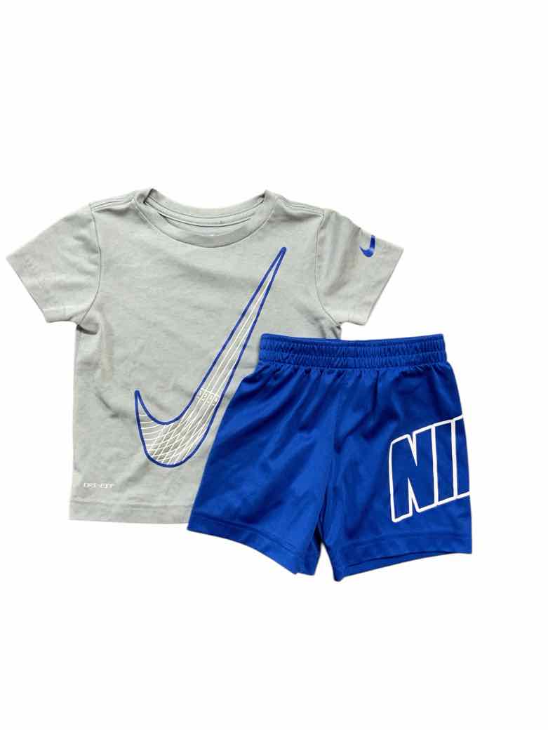 Nike (B) Gray Toddler Size 3T Boys 2PCCasual