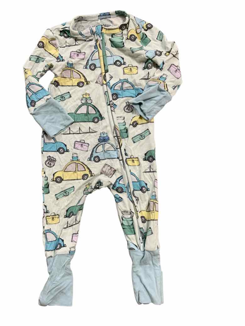 Posh Peanut (A) Blue Infant Size 3-6 MO Boys 1PCSleepwear