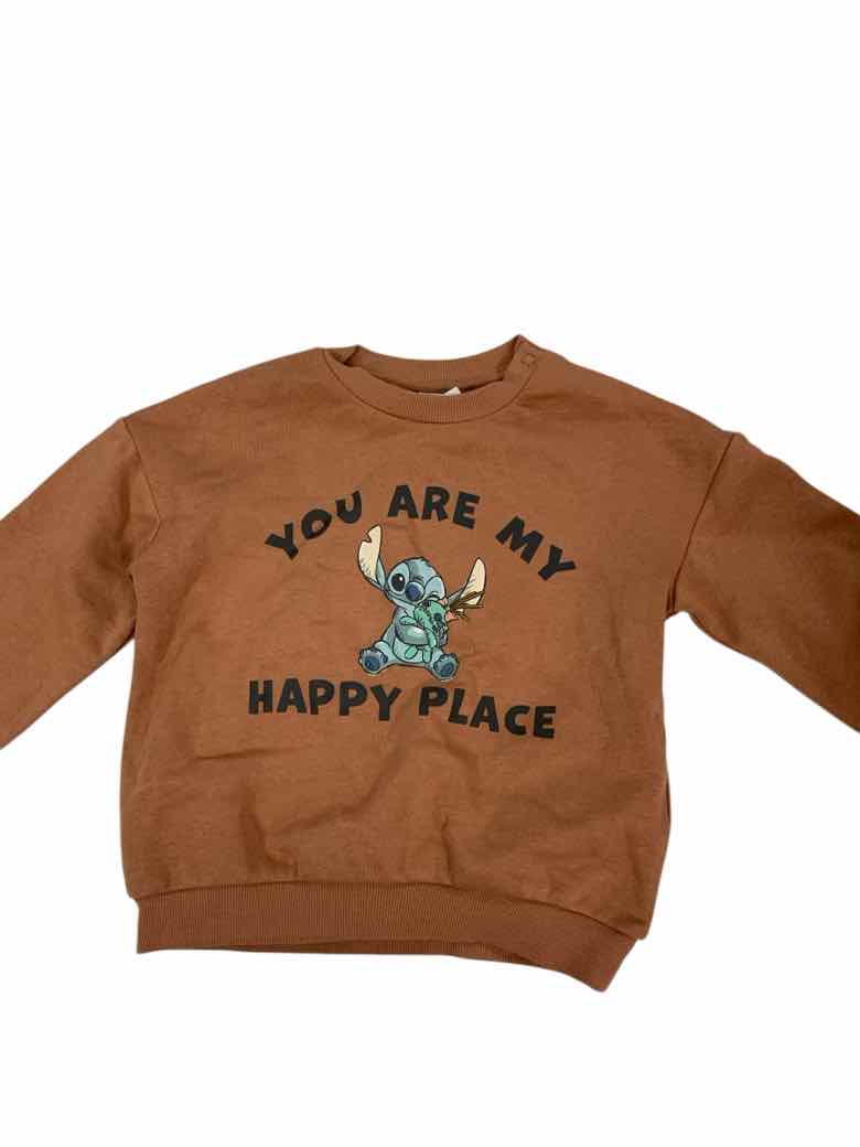 H & M (D) Brown Toddler Size 2T Boys LSTop