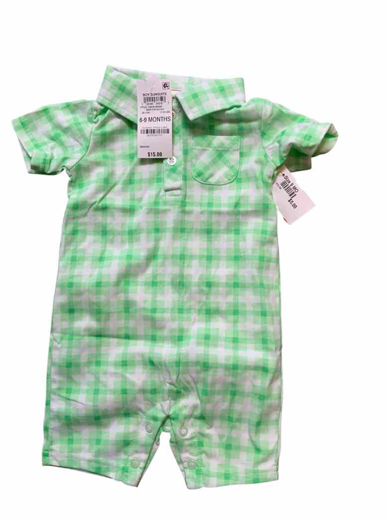 First Impressions (C) Green Infant Size 9 MO Boys 1PC Casual