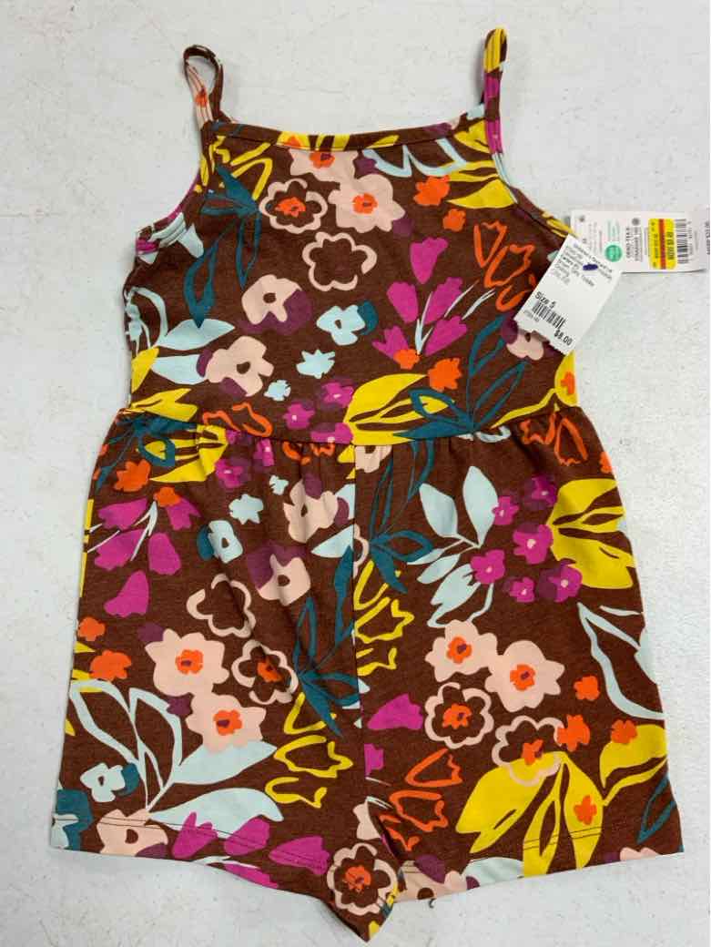 Carters (C) Brown Toddler Size 5 Girls CasualDress