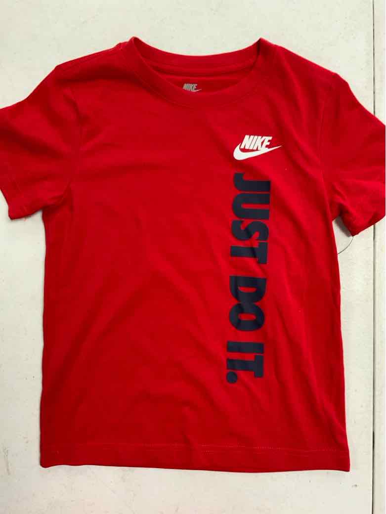 Nike (B) Red Youth Size 7 Boys SSTop