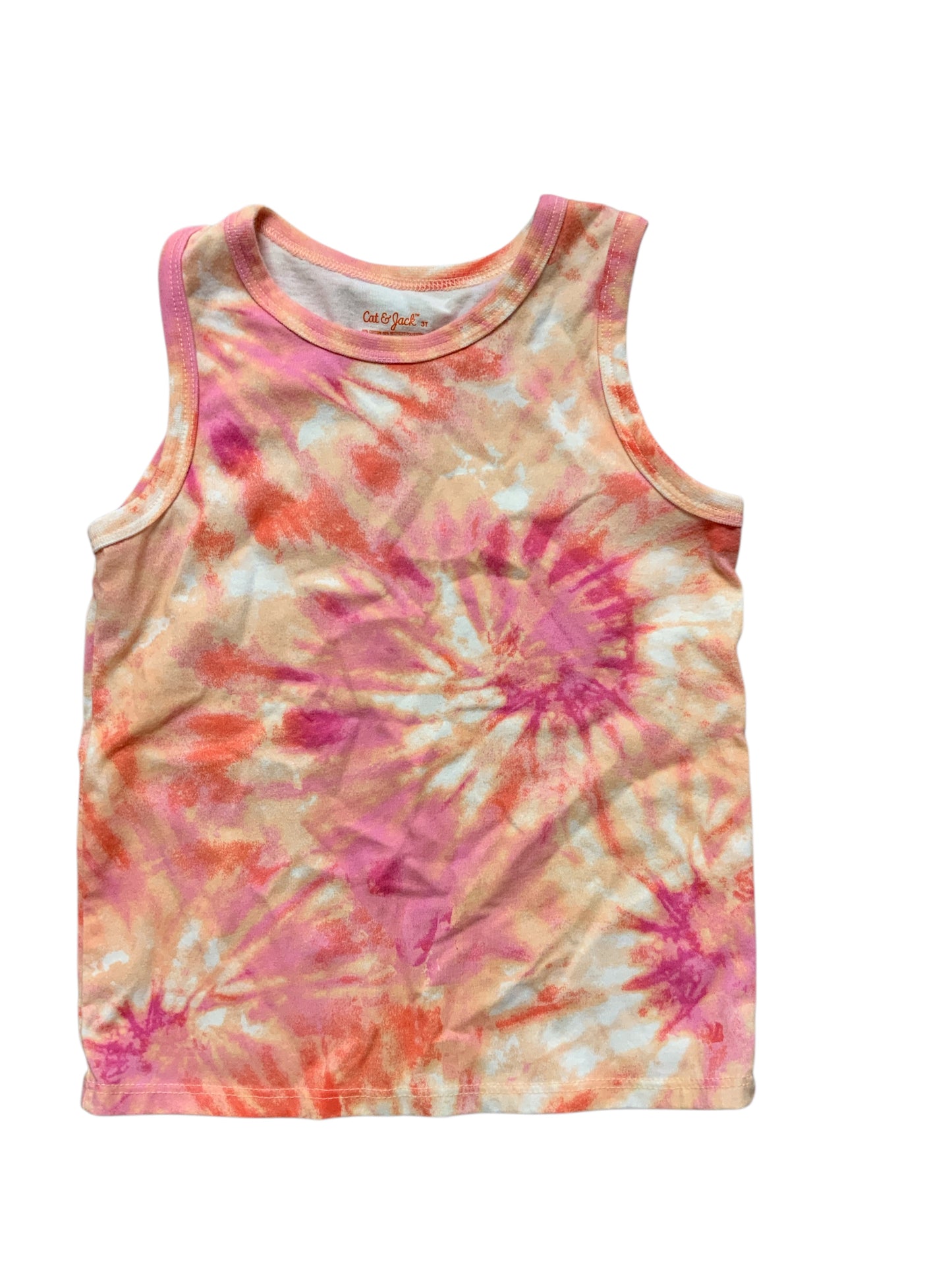 Cat and Jack (D) Orange Toddler Size 3T TankTop