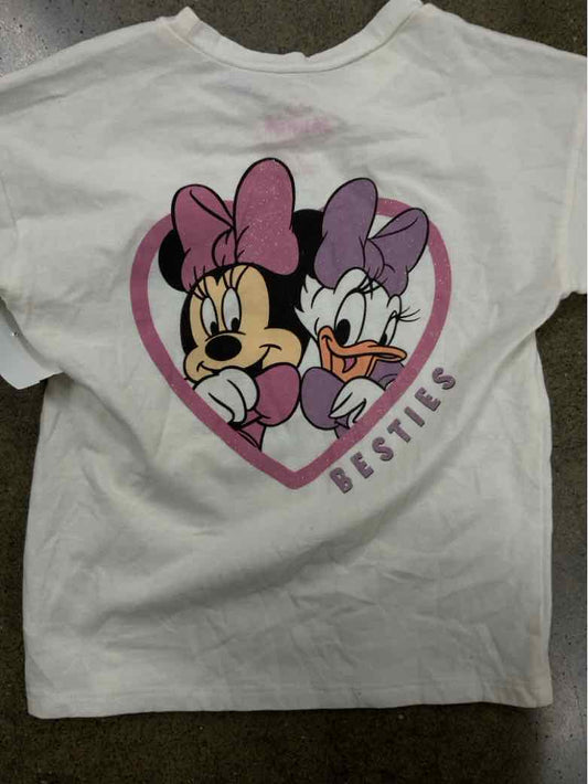 Disney Jr (D) Cream Youth Size 6 Girls SSTop