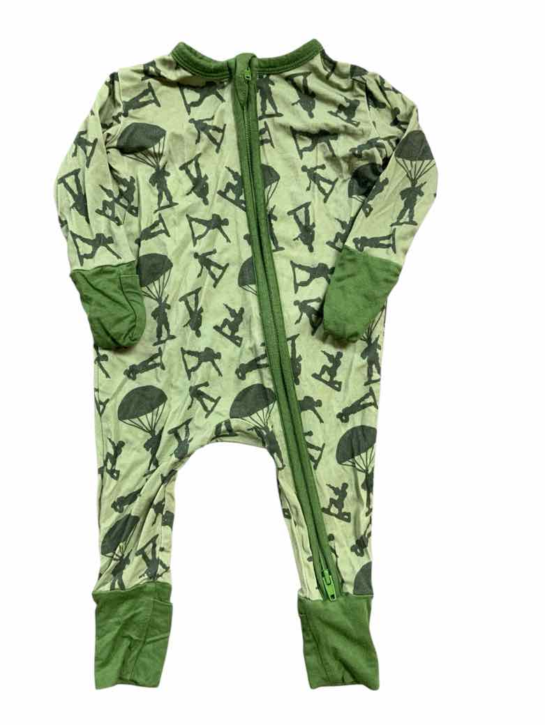 LITTLE SNUGGLE Green Infant Size 0-3 MO Boys 1PCSleepwear