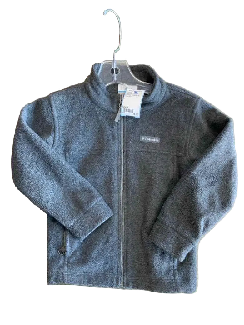 Columbia - Clothing (B) Gray Toddler Size 4 Boys Jacket Light