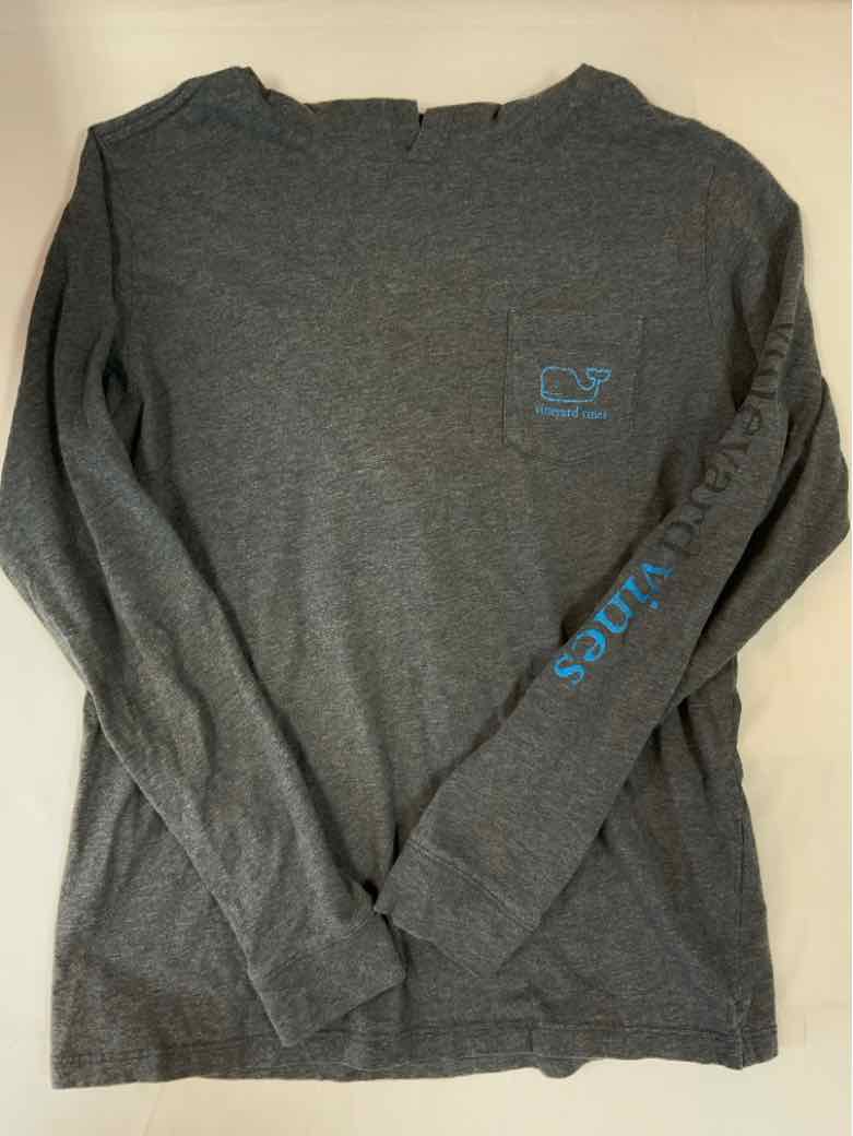 Vineyard Vine from Target (C) Gray Youth Size 14 Boys LSTop