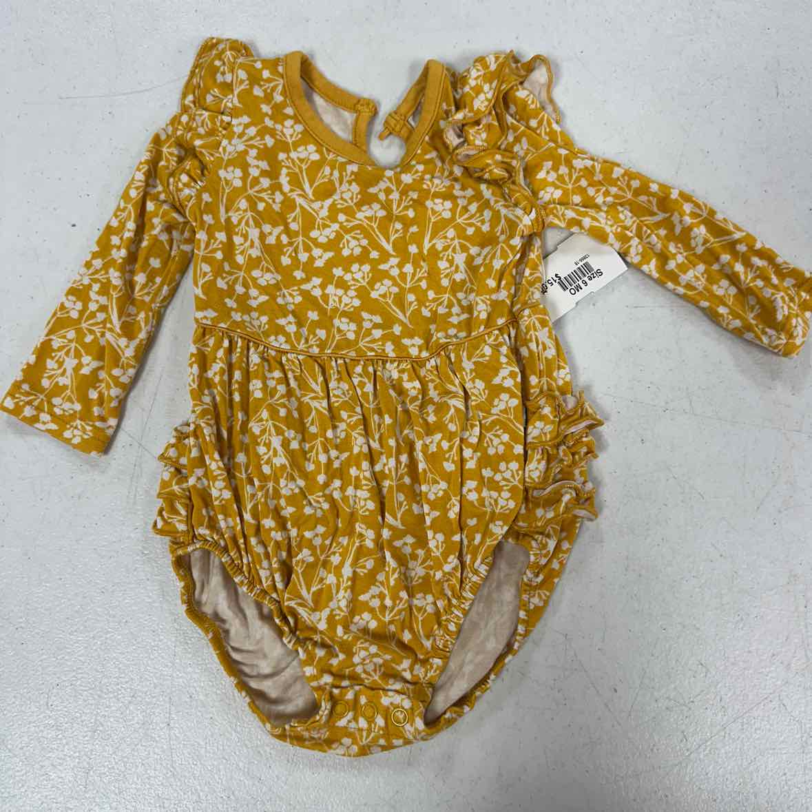 Little Sleepies (A) Yellow Infant Size 6 MO Girls 1PC Casual