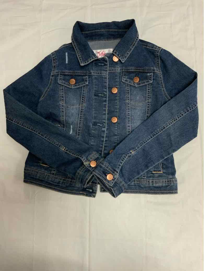 Justice (D) Blue Youth Size 10 Girls Jacket Denim