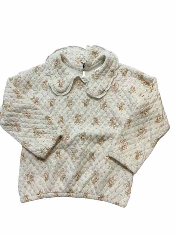 BLUEY Cream Toddler Size 5 Girls LSTop