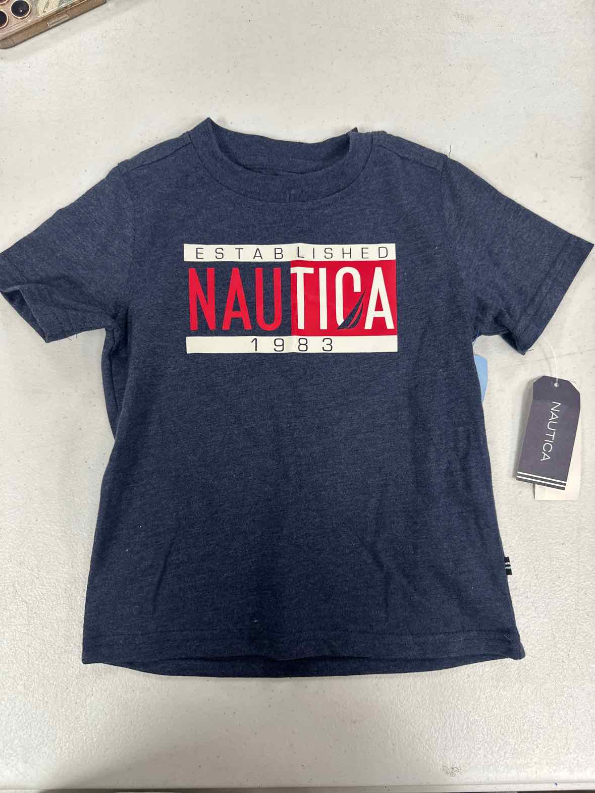 Nautica (B) Khaki Toddler Size 2T Boys SSTop