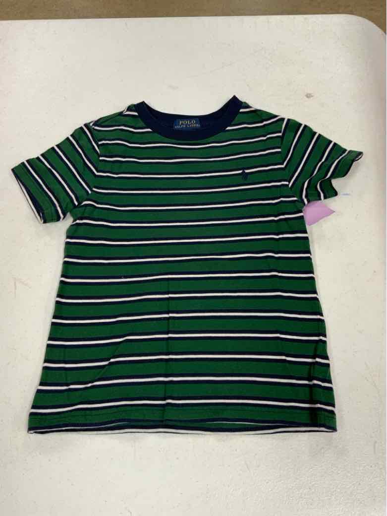 Polo Ralph Lauren (A) Green Toddler Size 4T Boys SSTop