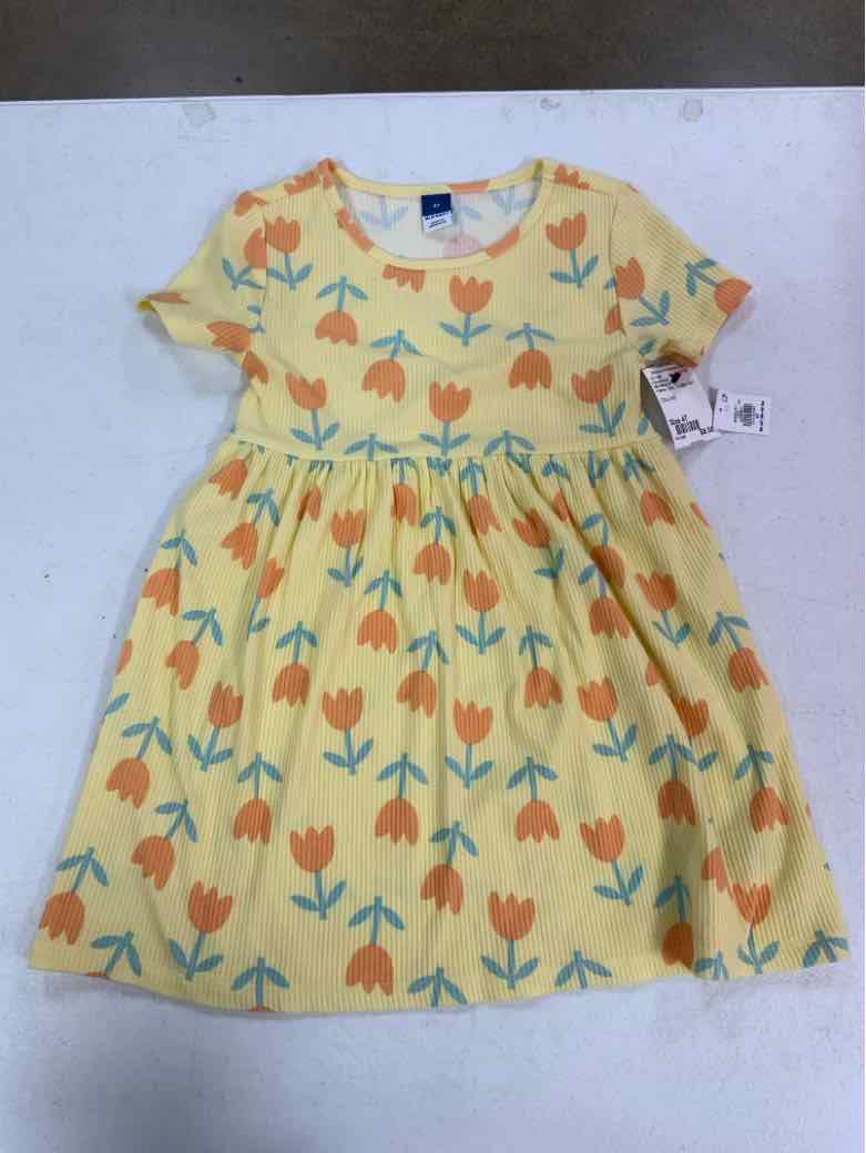 Old Navy (C) Yellow Toddler Size 4T Girls CasualDress