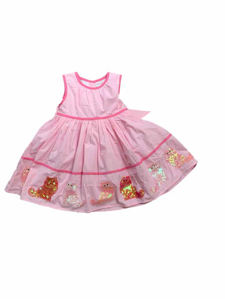 the yellow lamb Pink Toddler Size 4T Girls CasualDress