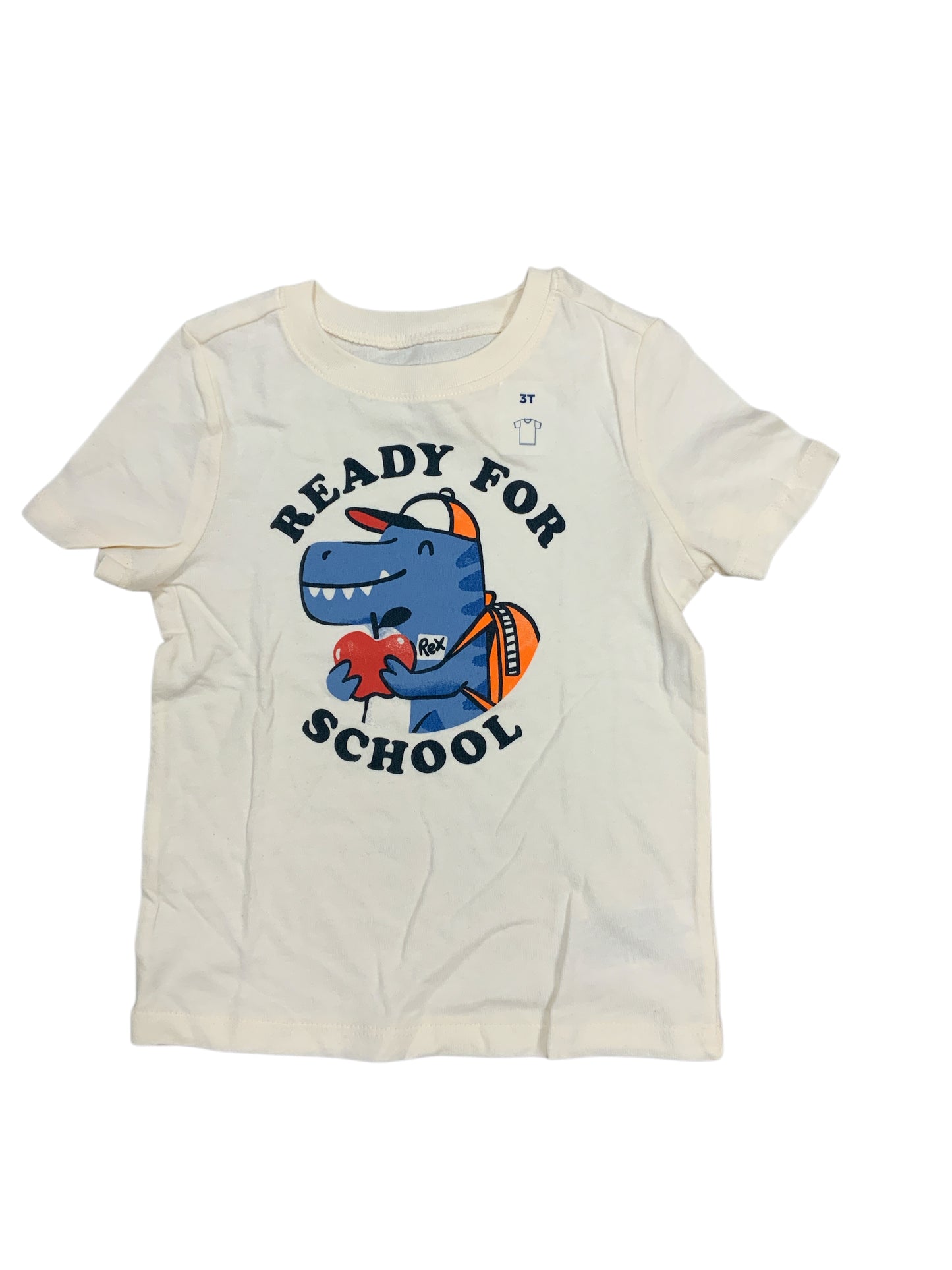 Old Navy (C) Cream Toddler Size 3T Boys SSTop