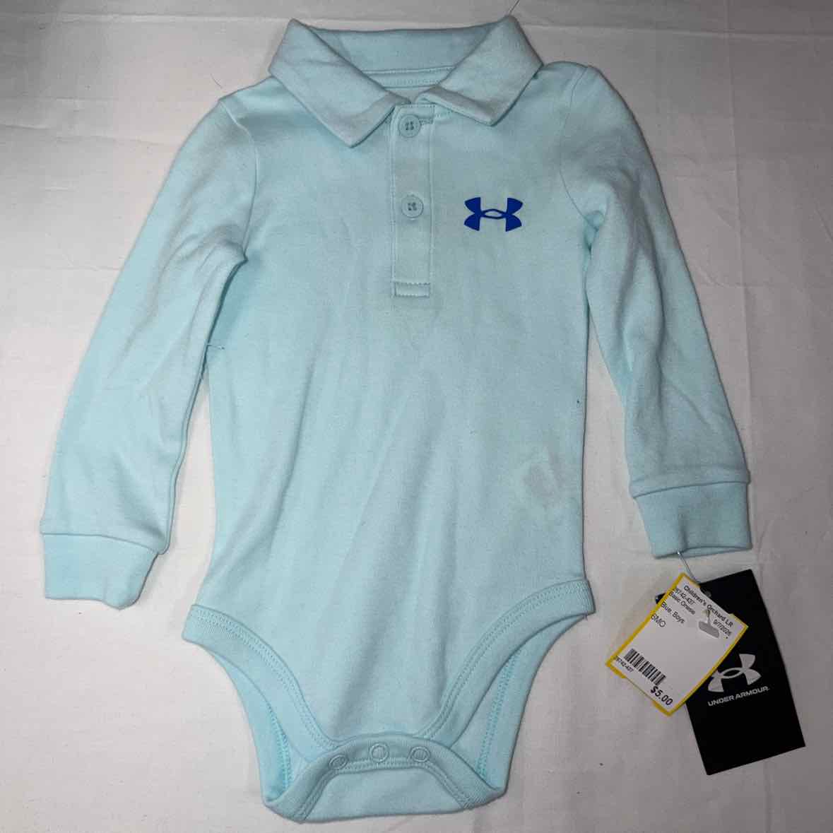 Blue Boys Basic Onesie