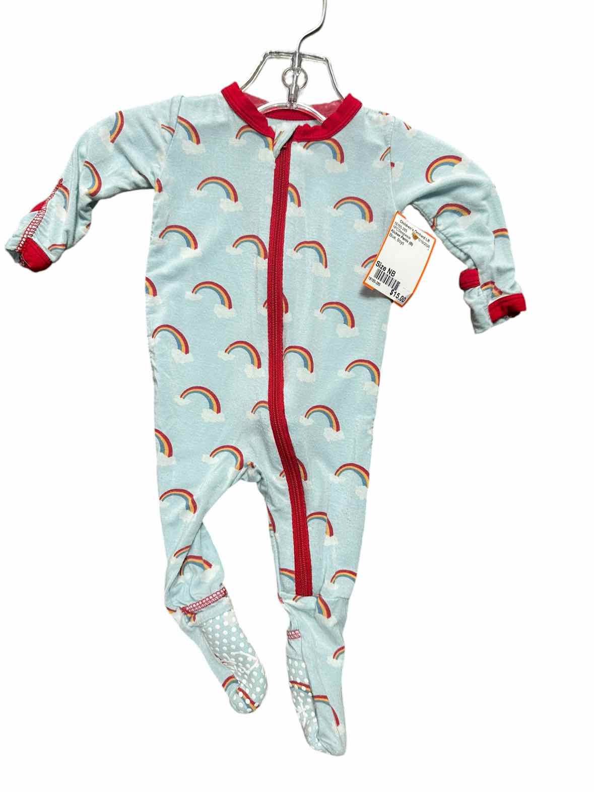 Kickee Pants (B) Blue Infant Size NB Boys 1PCSleepwear