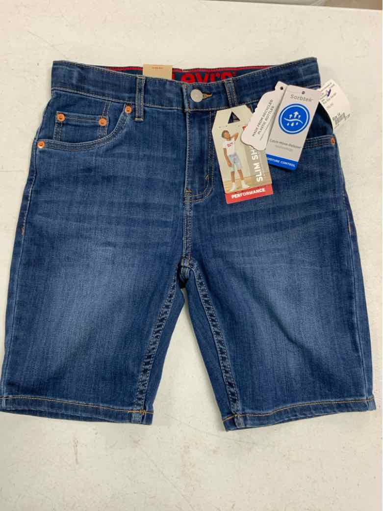 levis Blue Youth Size 14 Boys ShortDenim