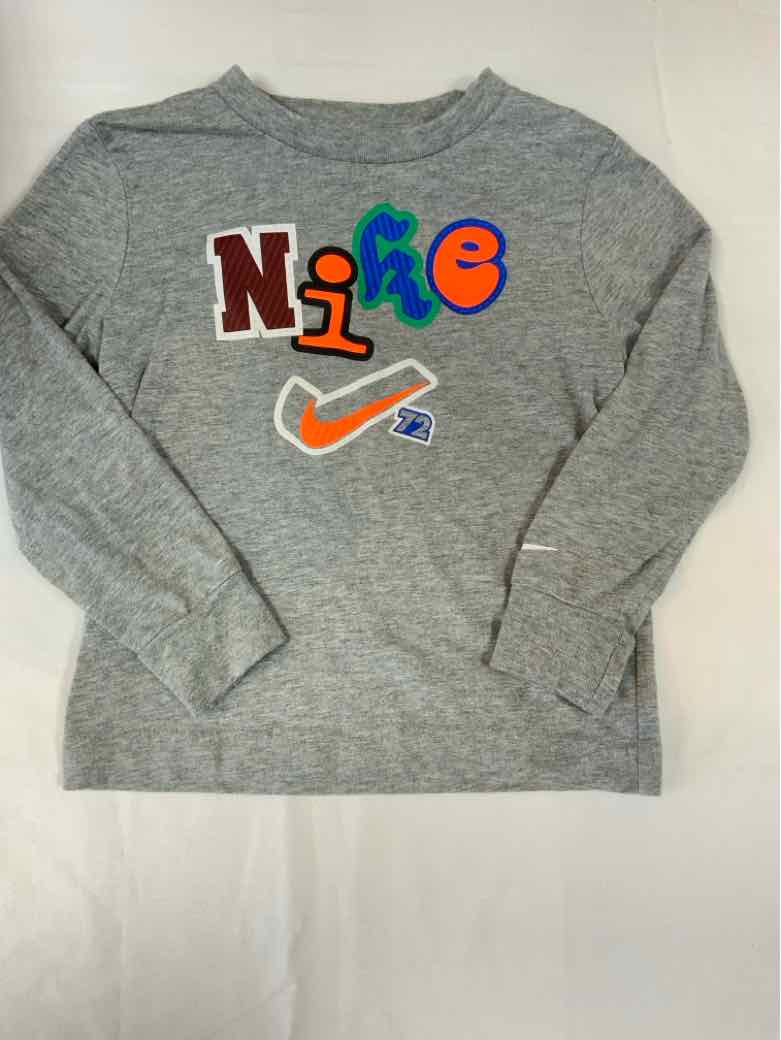 Nike (B) Gray Toddler Size 3T Boys LSTop