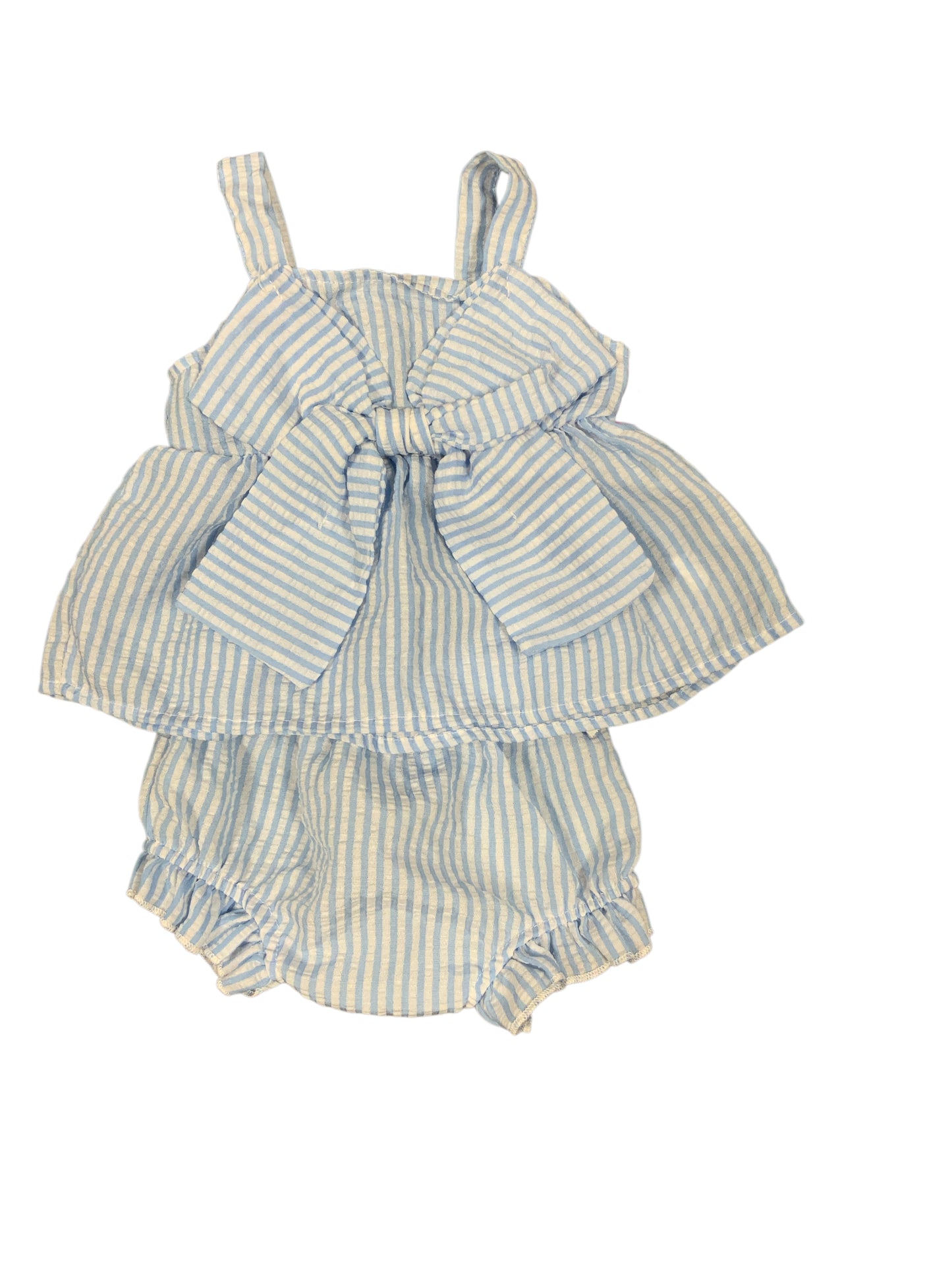 no brand Blue Infant Size 9 MO Girls 2PC Casual