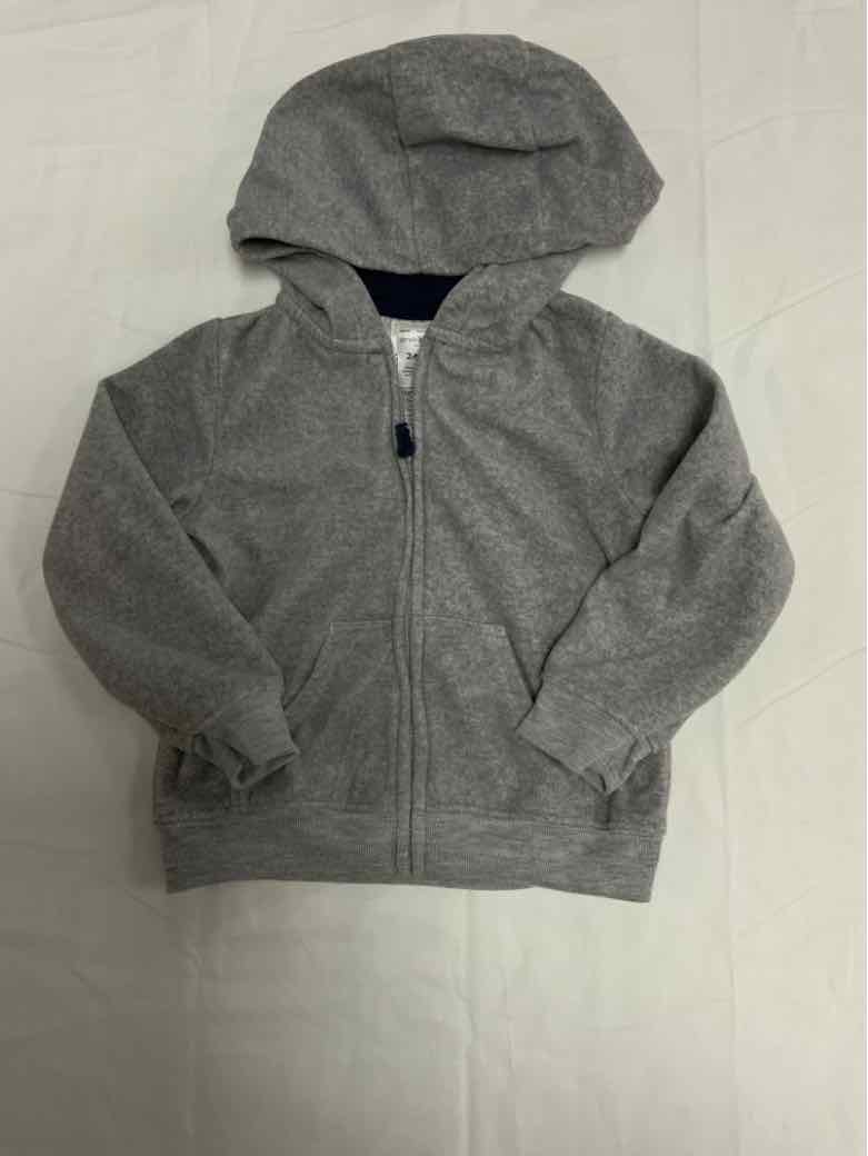 Simple Joys by Cartes Gray Infant Size 24 MO Boys Jacket Fleece