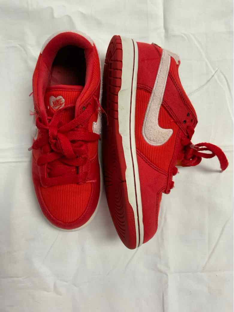 Nike (B) Red Youth Shoe Size 1 (Youth) Boys Casual Shoes