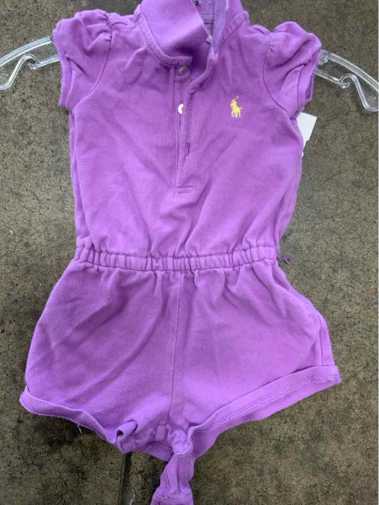 Polo Ralph Lauren (A) Purple Infant Size 6 MO 1PC Casual