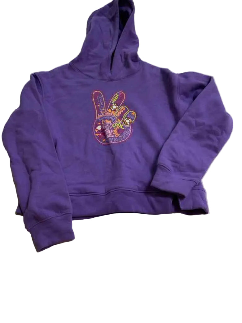 bcg Purple Youth Size 14 Girls Sweatshirt