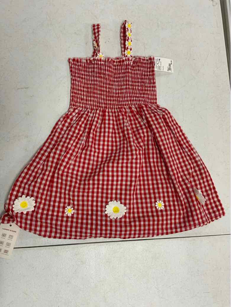 POPOPIE Red Youth Size 7 Girls CasualDress