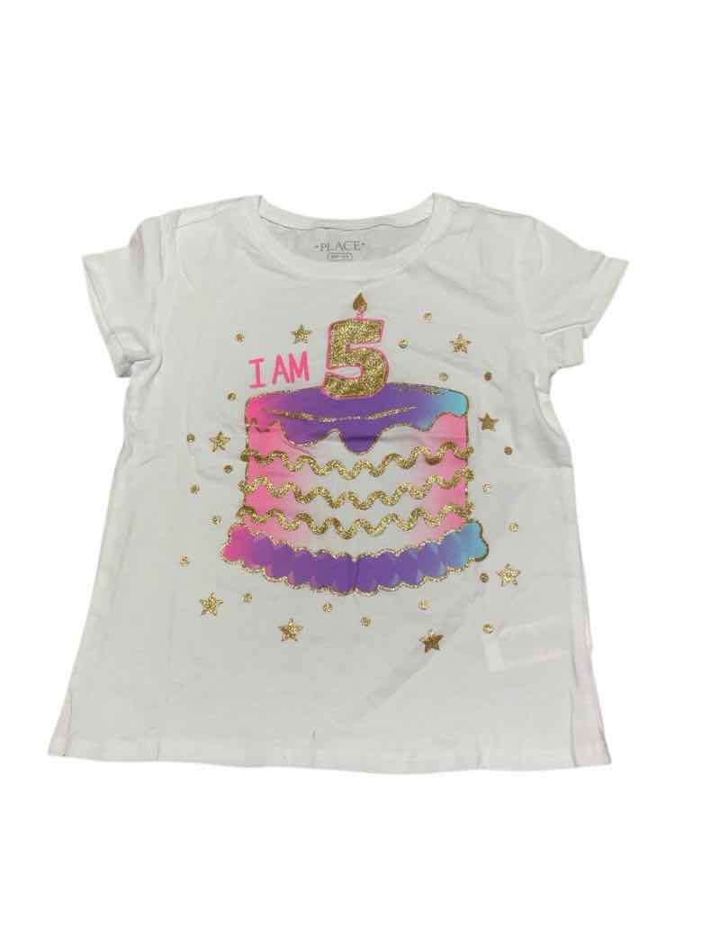Children's Place (D) White Youth Size 6 Girls SSTop