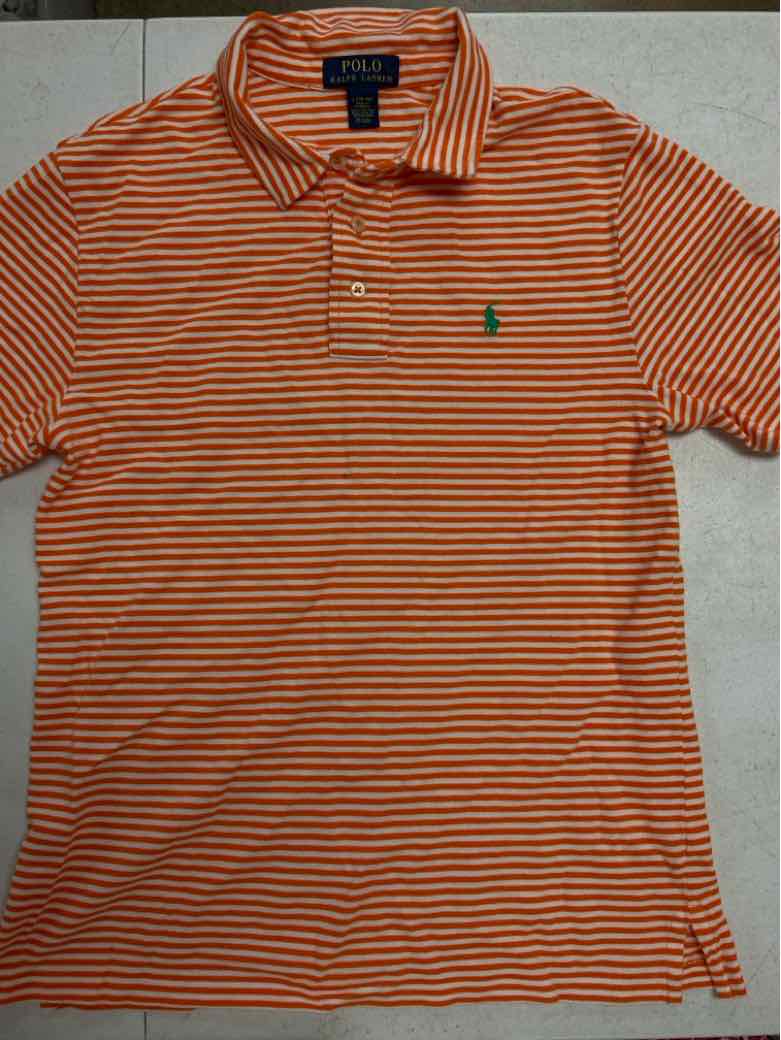 Polo Ralph Lauren (A) Orange Youth Size 14 Boys Polo
