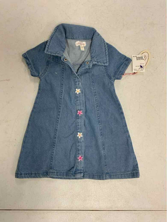 nanette Blue Infant Size 24 MO Girls CasualDress
