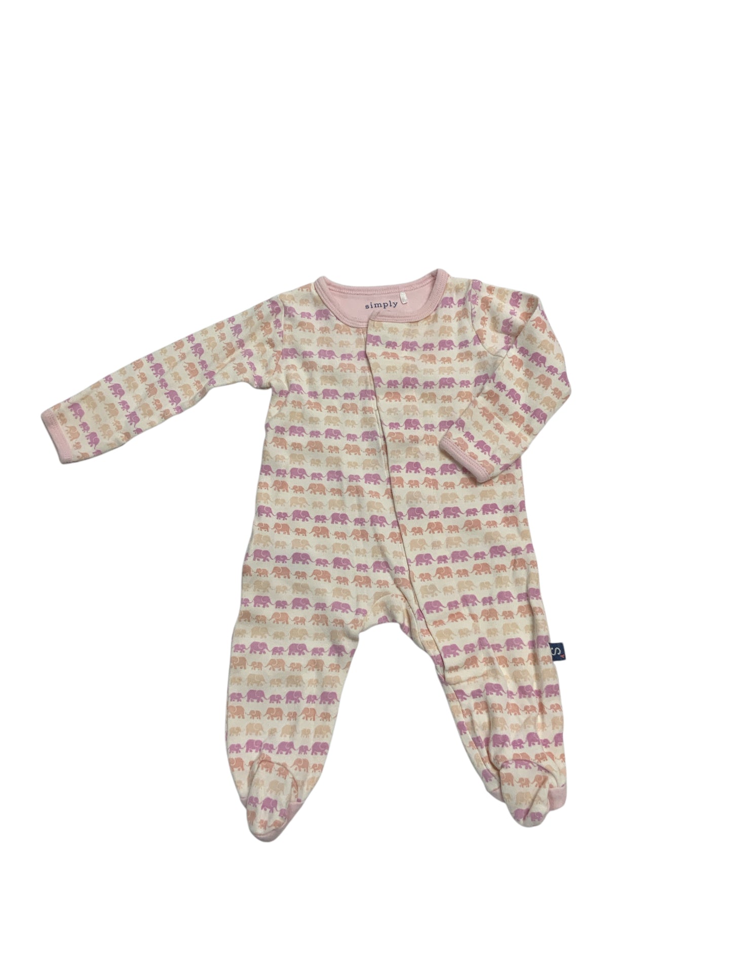 magnetic me Pink Infant Size 0-3 MO Girls 1PCSleepwear
