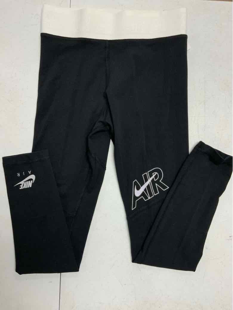 Nike (B) Black Youth Size 12 Girls AthleticLeggings