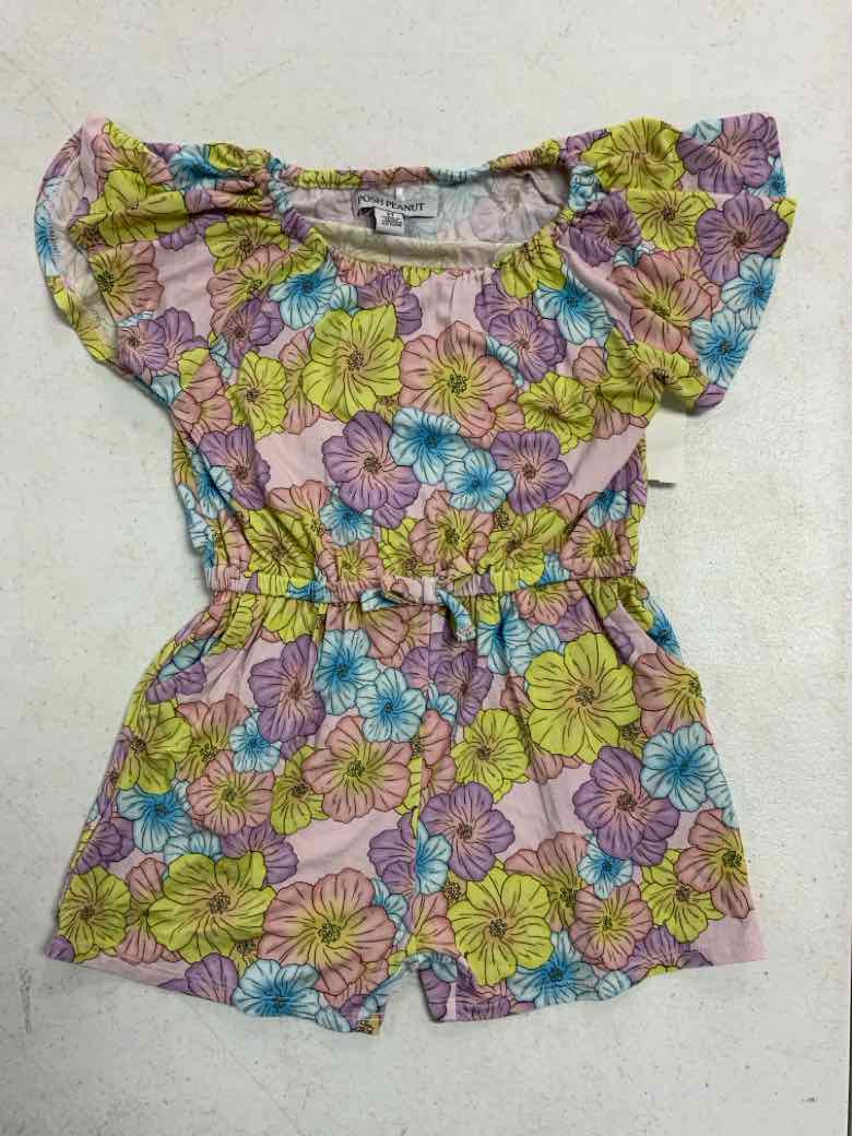 Posh Peanut (A) Floral Toddler Size 2T Girls 1PCCasual