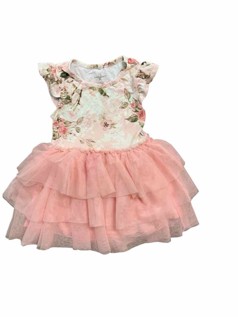 Posh Peanut (A) Pink Toddler Size 4T Girls CasualDress