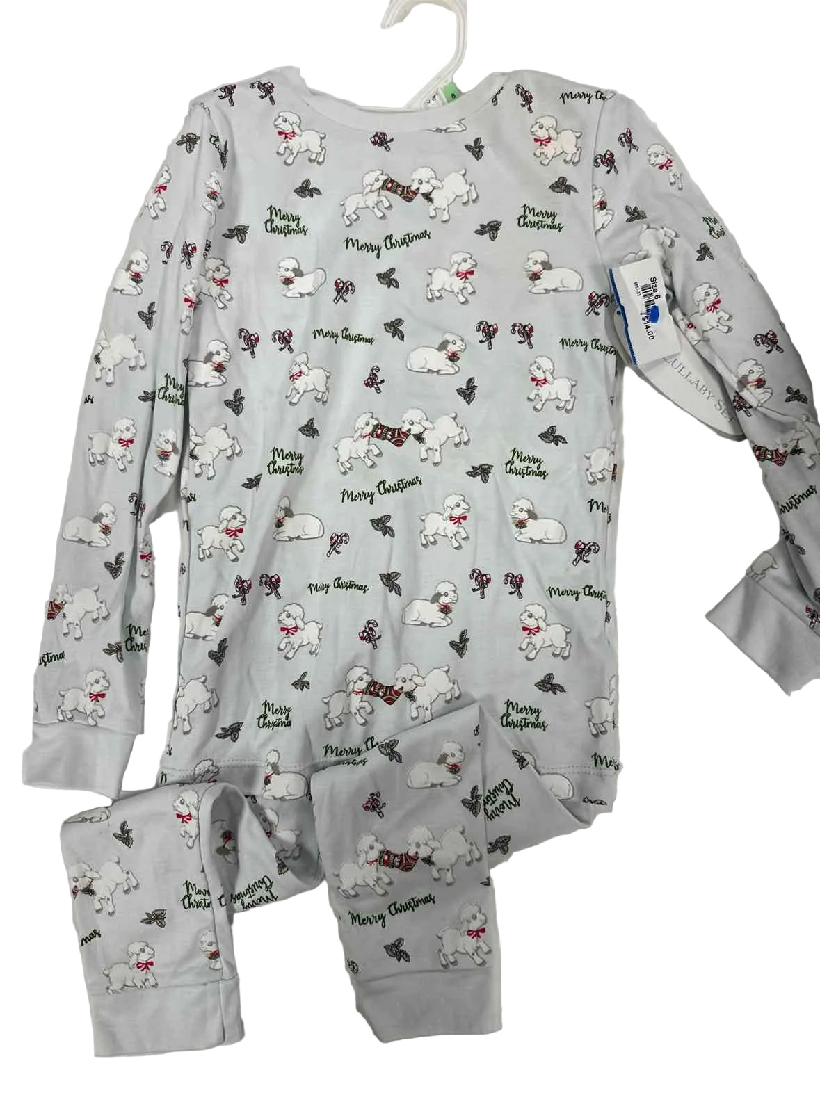 lullaby set Christmas Youth Size 6 Girls 2PCSleepwear