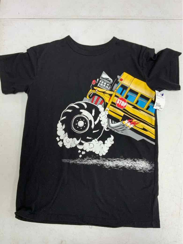 Children's Place (D) Black Youth Size 14 Boys SSTop